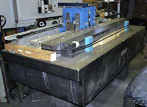 SURFACE PLATE BLACK GRANITE WITH STAND 96 X 48 X 18  
