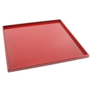 pc) Japanese 11x11 x0.5lacquer tray #270 979  