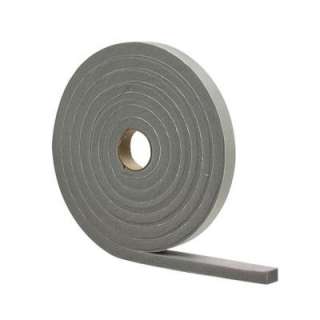   Products1/2 in. x 10 ft. Gray High Density PVC Foam Weatherstrip Tape