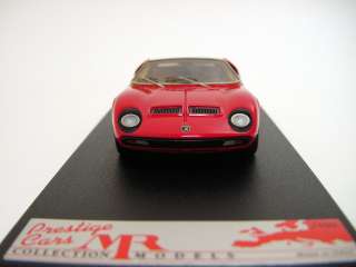 43 MR Lamborghini Miura SV 1971 LE 100 Miniwerks  
