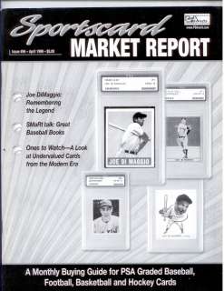 Sportcard Market Report April, 1999 Joe DiMaggio Remembered  
