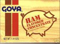 Box Caja Jamon Goya   Seasoning Ham Puerto Rico  