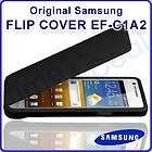 Samsung Original Flip Cover EF C1A2BBEC   i9100 Galaxy S2   Schwarz 