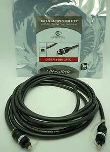 UltraLink Challenger 2 Digital Fiber Optical cable 3 meter 