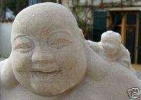 Kg Sandstein Buddha Hotei Lucky Happy Glücksbuddha  