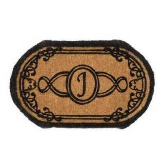   Oval Monogram Mat 36 in. x 72 in. x 1.5 in. Monogram J DISCONTINUED
