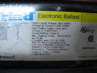 Universal B286I120RH Electronic Fluorescent T8 Ballast  