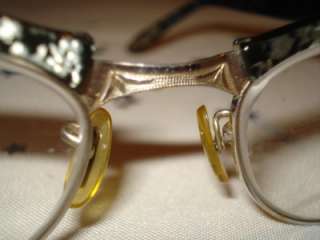 VINTAGE CAT GLASSES BAUSCH & LOMB 12K GOLD FILL AWESOME  