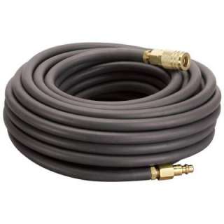 Amflo 1/4 in. x 50 Ft. Premium Rubber Air Hose with Field Repairable 