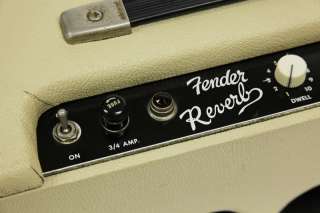 The Fender Reverb Unit was introduced in 1961 and was initially 