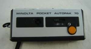 Minolta Pocket Autopak 70 Camera vintage EXC++  