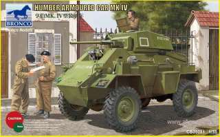 Bronco 1/35 CB35081 Humber Armored Car Mk.IV◆★  
