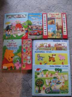 Geräuschebuch Magnetbuch Winnie Pooh Buch Puzzle in Nordrhein 