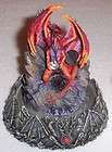 Franklin Mint Dragonfate Mini Domed Sculpture by Michael Whelan  