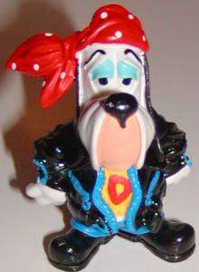 Droopy Dog in Leather Jacket Figurine Vintage Cartoon  
