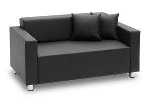 NEU Kleines Design 2er Sofa Textilleder INGRID  
