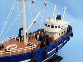 Crabmaster 14 Scale Fishing Boat Model Ship Replica  