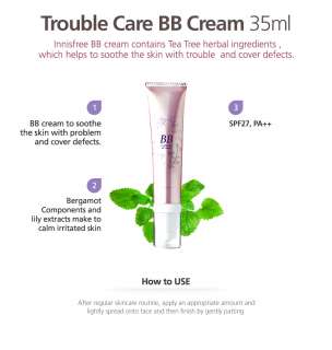 Innisfree Trouble Care BB Cream Skin lightening SPF27  