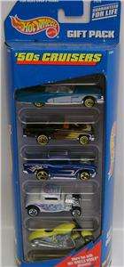 1950S GIFT PACK 5 CARS DIECAST HOT WHEELS 164  