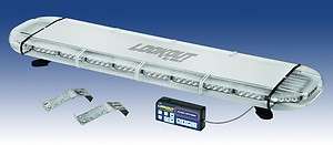 Wolo 48 GEN 3 Low Profile LED Roof Mount Light Bar Amb  