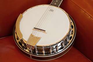 Hofner 6 String Banjo HBA 6 Mahogany Resonator With 3 Ply Maple Rim 