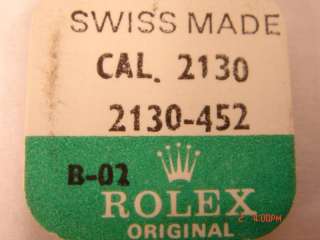NEW GENUINE ROLEX PART 2130 452 CLAMP FOR HAIRSPRING  