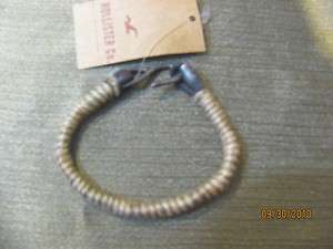   Abercrombie Fitch Jewelry Beach Knotted Braided Bracelet Men Rope