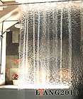 Thicker the PEVA diamond shower curtain 3D Water Cube mold water