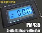 1x Panel Meter PM435 Voltmeter LCD Display Backlight Artikel im kt 