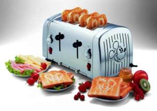 Micky Maus und Freunde Toaster für 4 Scheiben Toast Mickey Mouse
