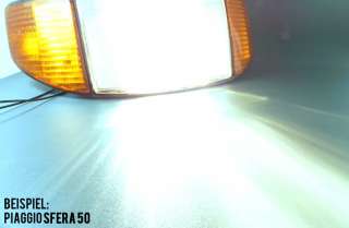 Simson Scheinwerfer Lampe / Birne 12V BA20D Halogen Xenon Effekt   NEU 