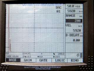   Hand held Digital Ultrasonic Flaw Detector Defectoscope MultiColor LCD
