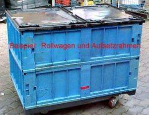 Paletten Rollwagen 120x80 Europalettenuntersatz TOP  