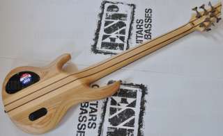 ESP LTD B 406SM Spalt Maple Electric Bass in Natural Stain. Brand New 