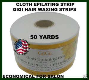 Gigi 50 YARD CLOTH EPILATING ROLL HAIR WAXING 0525 USA  