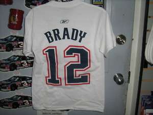 Tom Brady Name & Number T Shirt  