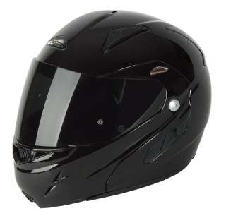 Nitro F341 VN DVS Motorcycle Helmet Gloss Black L  