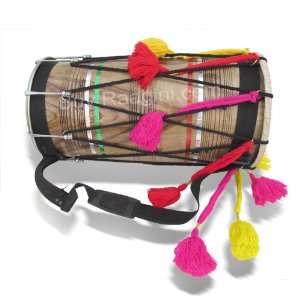   Pakka Striaght Dhol Sheesham Wood (PDI AEC) Musical Instruments