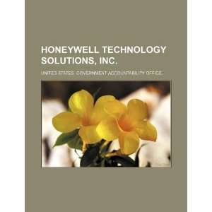  Honeywell Technology Solutions, Inc. (9781234104177 