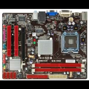 BIOSTAR Biostar Motherboard G41 HD Core 2 Quad Core 2 Duo LGA775 G41 