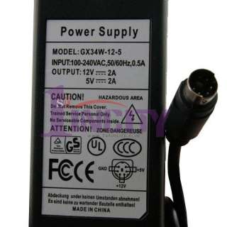  COMING DATA CP1205 5V12V/2A Power Supply Adapter 6PIN