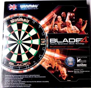 Winmau Blade 4 Pro Dart Board (Brand New Boxed) latest 2011 version