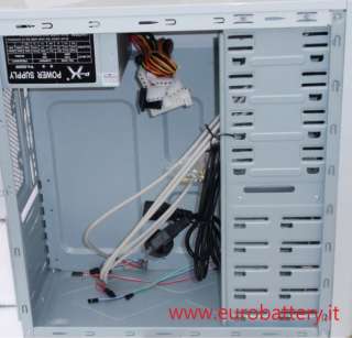 Case Cabinet BIANCO WHITE PC ATX midi tower 500W 4 USB  