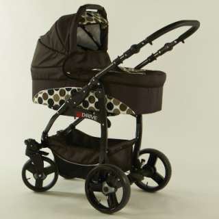 kinderwagen_drive_100 1_braun_schwarz