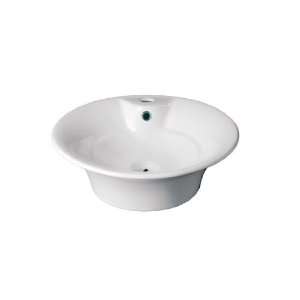  Decolav 1452 CWH 1472 Round Vessel With Single Hole Faucet 