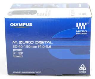 Olympus M.Zuiko Digital ED 40 150mm f4.0 5.6 E P3 E PL3 4545350006808 