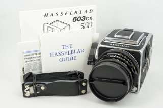 Hasselblad 503CX body, CF 80mm f/2.8 80/2.8 and A12  