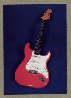 1966 Fender Stratocaster   guitar card series 2 #37  