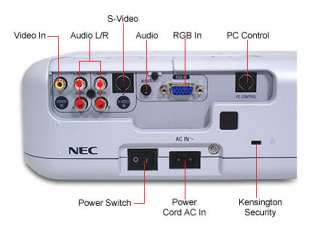 NEC VT46 LCD Projector home cinema  
