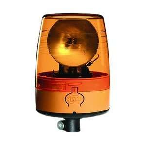 HELLA 008967001 KL Junior Plus Series Amber Pole Mount Rotating Beacon